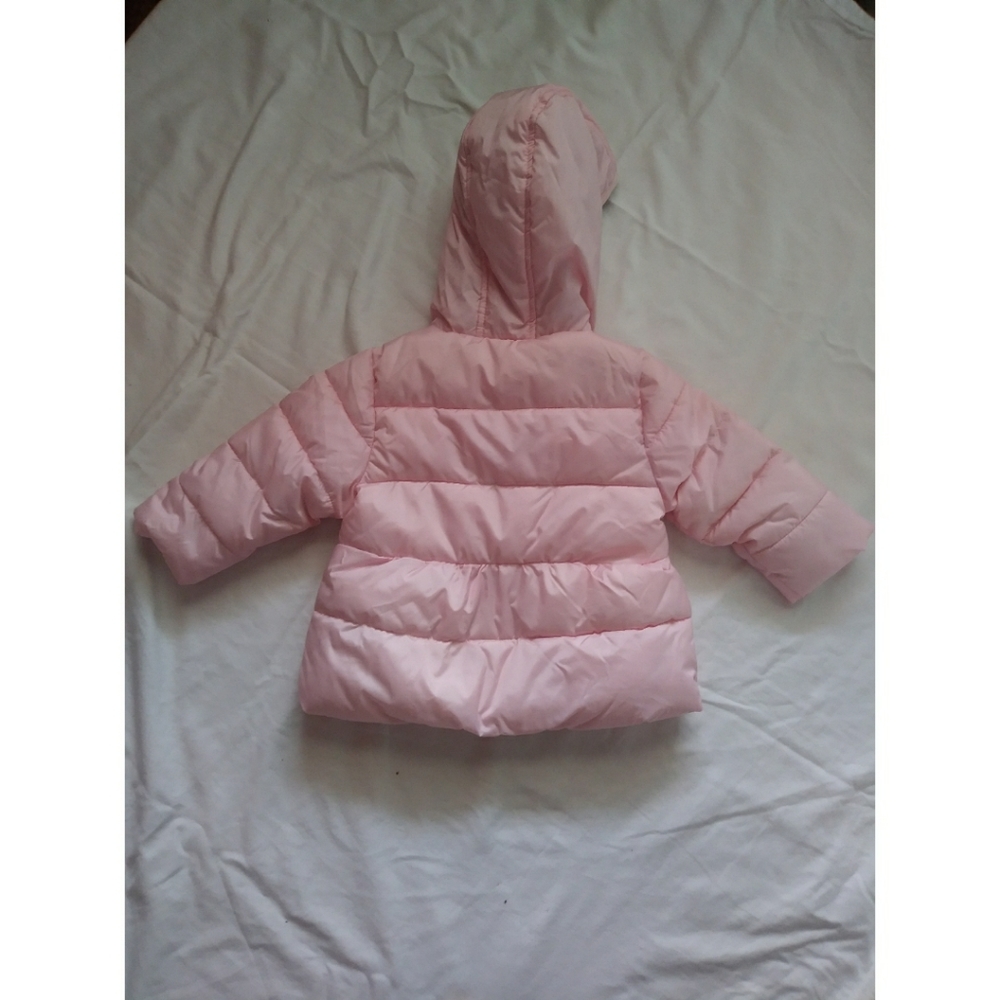 Pink puffer jacket - Picture 2 of 5